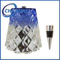 Chicmine Cordless LED Wine Bottle Lamp 3-Color Touch Control Dimmable Acrylic Lampshade Bottle Lamp for Home Bar Kitchen Patio Decor