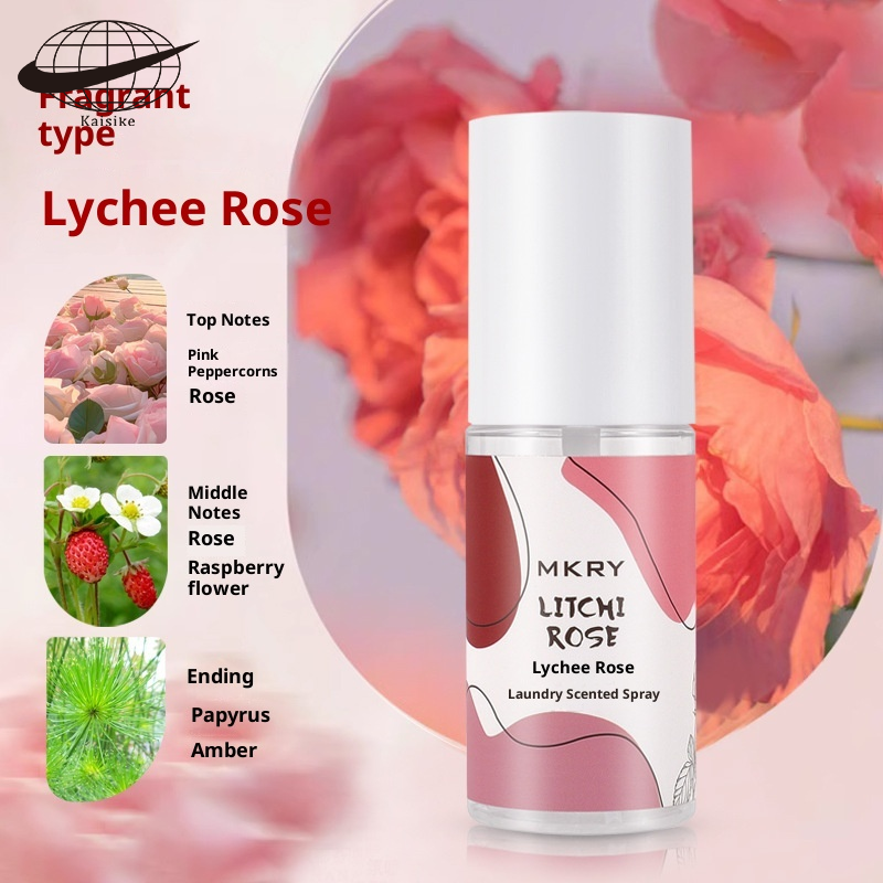 KAI si ke Rose Lychee hương thơm phun quần áo cơ thể kéo dài Hương thơm trái cây tươi hương thơm cấp nước hoa kinh nghiệm