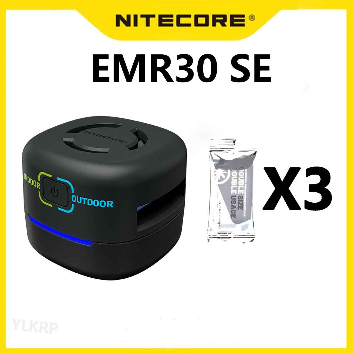 Nitecore emr30 se is suitable for outdoor camping.