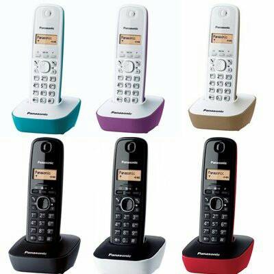TELEPON WIRELESS PANASONIC KX-TG1611 - ALL COLOUR Harga  690,300 Ringgit*Penghantaran Percuma