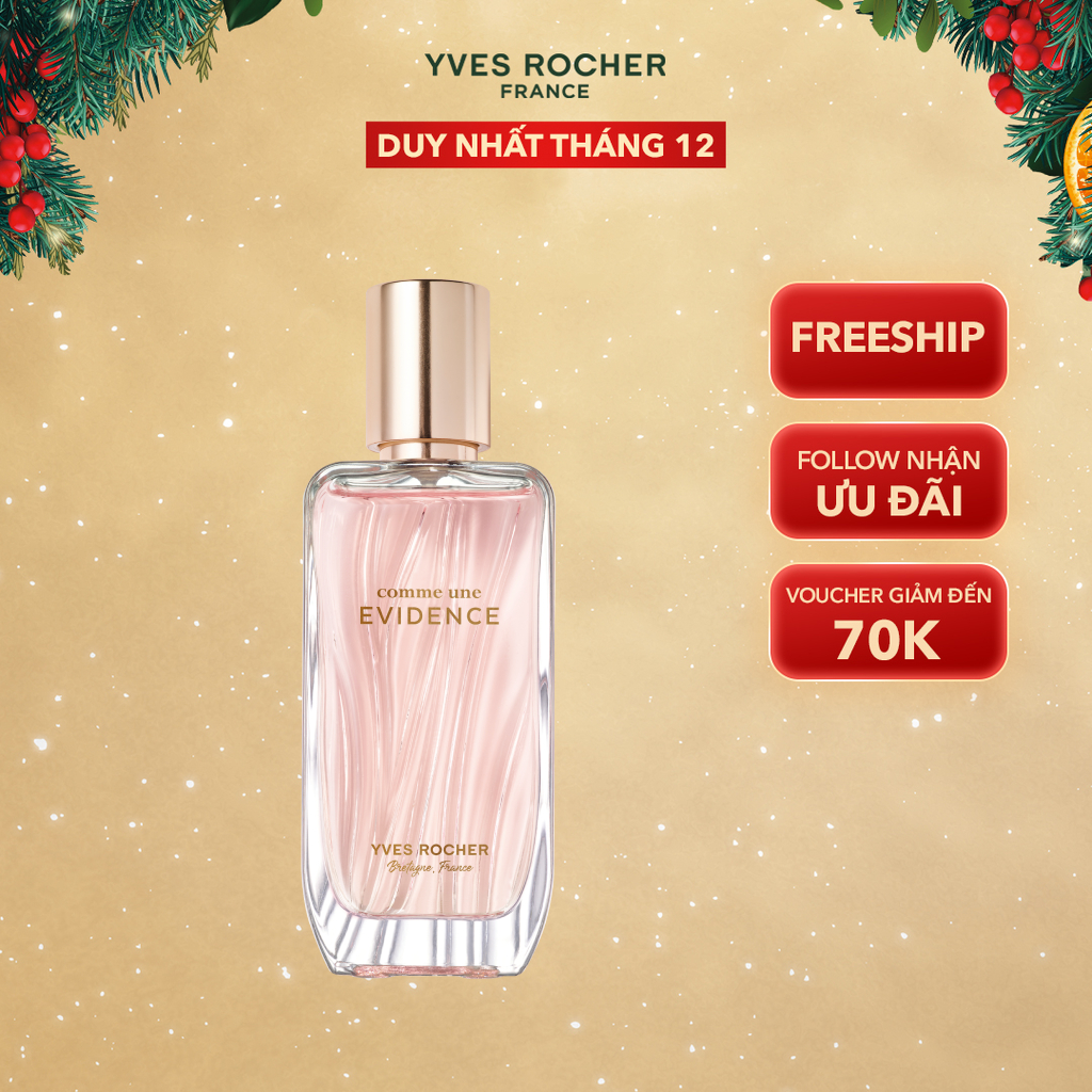  Nước hoa Yves Rocher Eau De Parfum Comme Une Evidence 50ml 