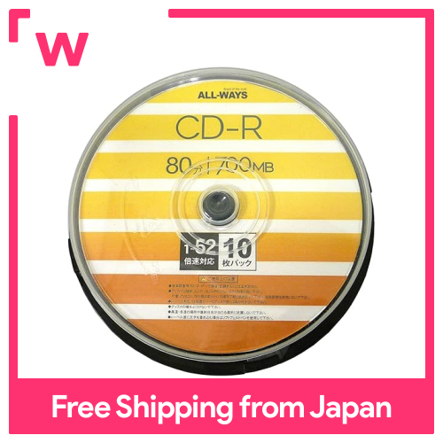 Tất cả các cách CD-R 700MB 1-52x 10 CD để ghi dữ liệu và nhạc trên máy tính, trong trường hợp trục chính, có thể in rộng bằng máy in phun alcr52x10pw
