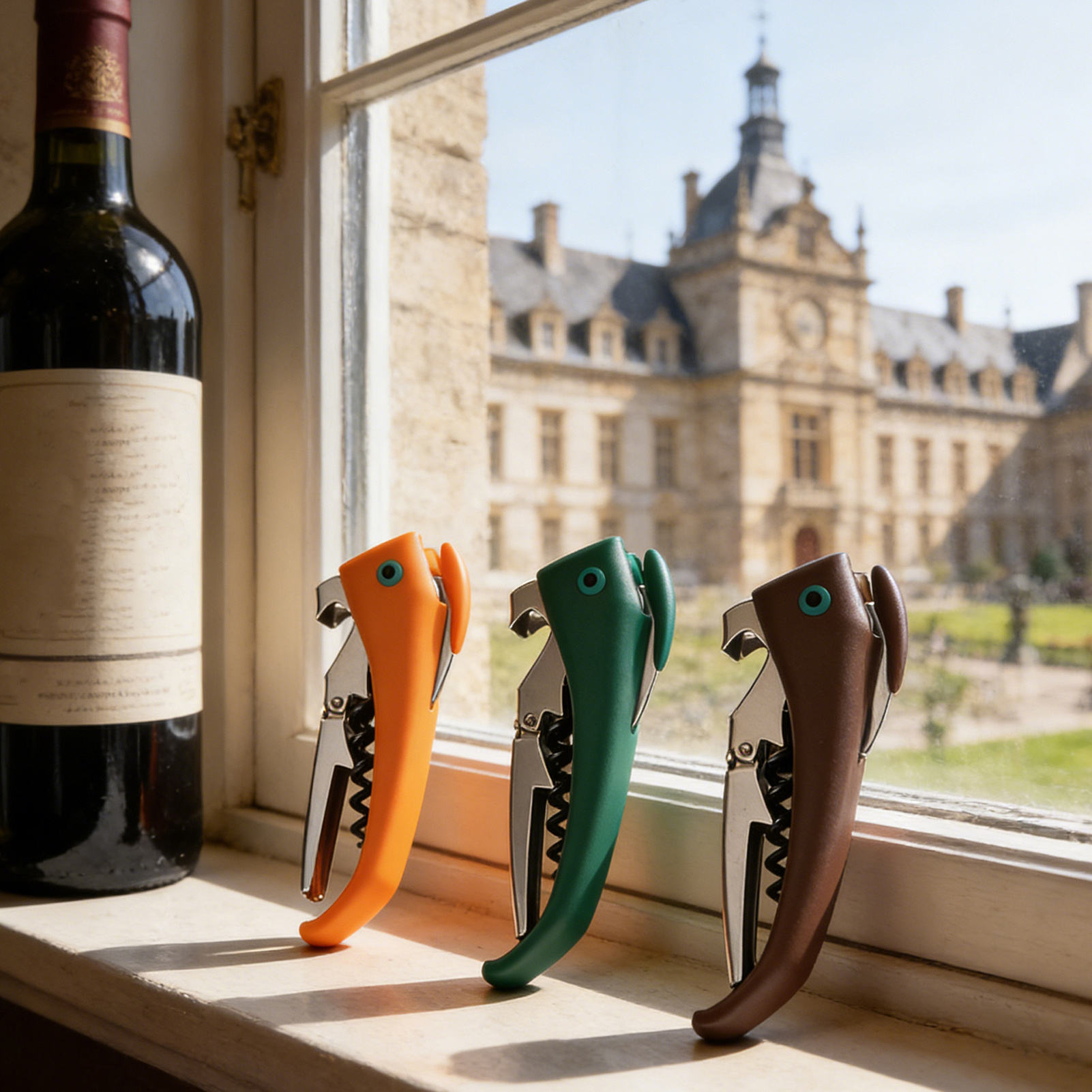 Multifunctional Stainless Steel Wine Corkscrew And Beer Opener_voghion.com