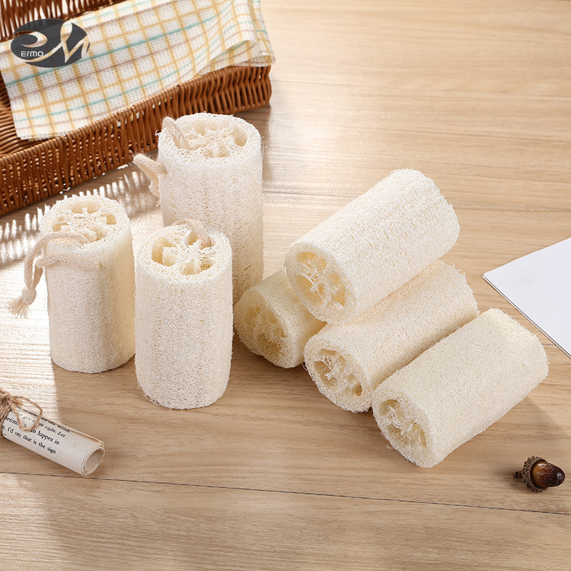 Loofah sponge bath towel, loofah section bath wipe, loofah towel bath massage, pot and bowl brush, loofah towel ราคา 50 บาท*ส่งฟรี