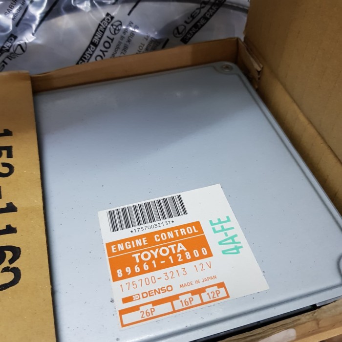 ECU Corolla Great AE101 manual 89661-12800 4AFE Harga 16,113,500 rupiah*Gratis Ongkir