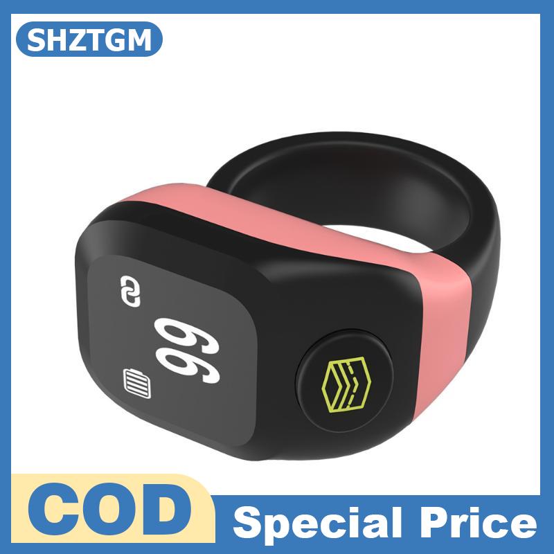 SHZTGM OLED เครื่องนับแหวนดิจิตอล zikr, เครื่องนับแอปบลูทูธพร้อมเครื่องนับเวลาละหมาดนาฬิกาปลุก ราคา 217 บาท*ส่งฟรี