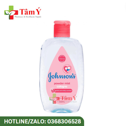 Nước hoa Johnson's Baby Cologne Morning Dew/Mist Baby Cologne Gentle & Mildly Scented 50ml
