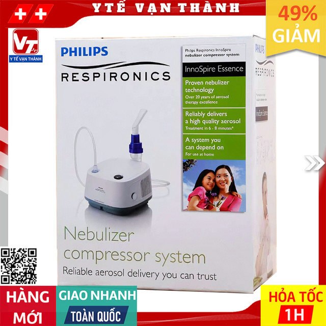 ✅ máy xông khí dung mũi họng philips innospire essence 1.5kg -vt0515 - y tế vạn thành