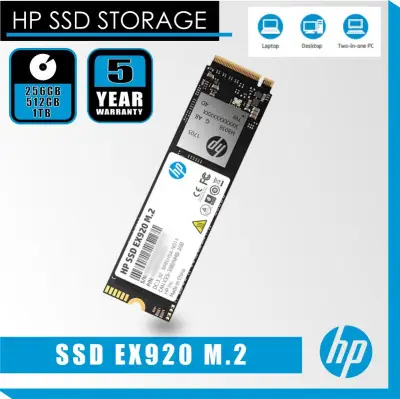 HP SSD EX920 M.2 NVMe (256GB/512GB/1TB)