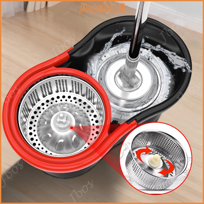 CF mop with spinner for floor cleaning spin tornado mops 360 wet and dry flat rotating mop with bucket ZC Presyo 515 Piso*Libreng Shipping