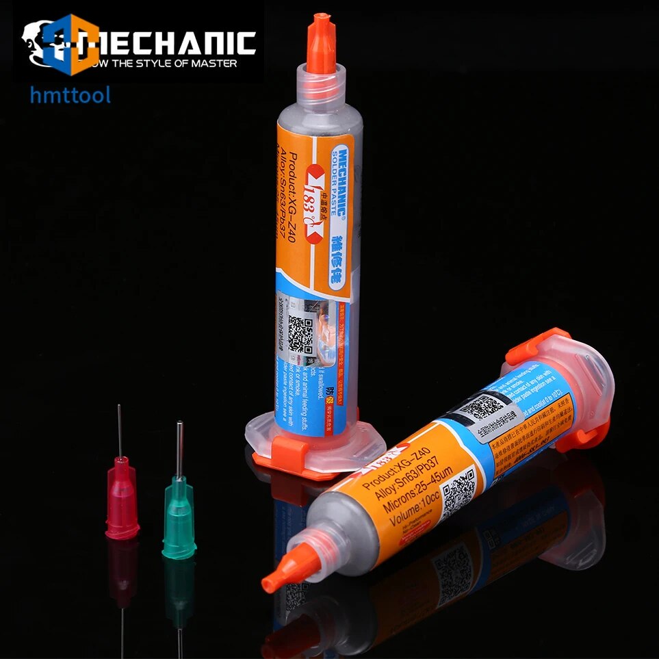 Tốt Nhất Giá Trị Mua Giải Phóng Mặt XG-Z40 Cơ Khí BGA Hàn Tin Dán Hàn dán Flux Hàn Tin Cho dụng cụ sửa chữa điện thoại di động