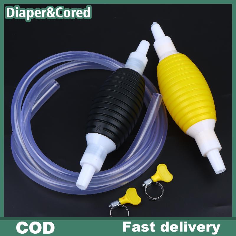 🔥🔥🔥Diaper&Cored Xe Tay Bơm Nhiên Liệu Chất Lỏng Siphon Ống Của Nhãn Hiệu Dầu Khai Thác Ống Cho Bảo Trì Linh Hoạt Sử Dụng Tại Hội Thảo Giá 17,452 Đồng*Miễn phí vận chuyển