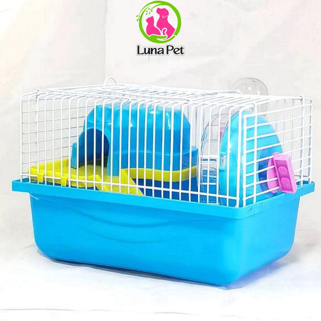 Lồng cho hamster dầy đủ phụ kiện Luna Pet LH04