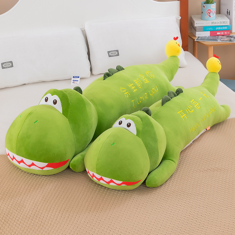 Gấᴜ bông khủng long con gà thú nhồi bông hình thú khủng long giá rẻ - gấᴜ xinh - g116