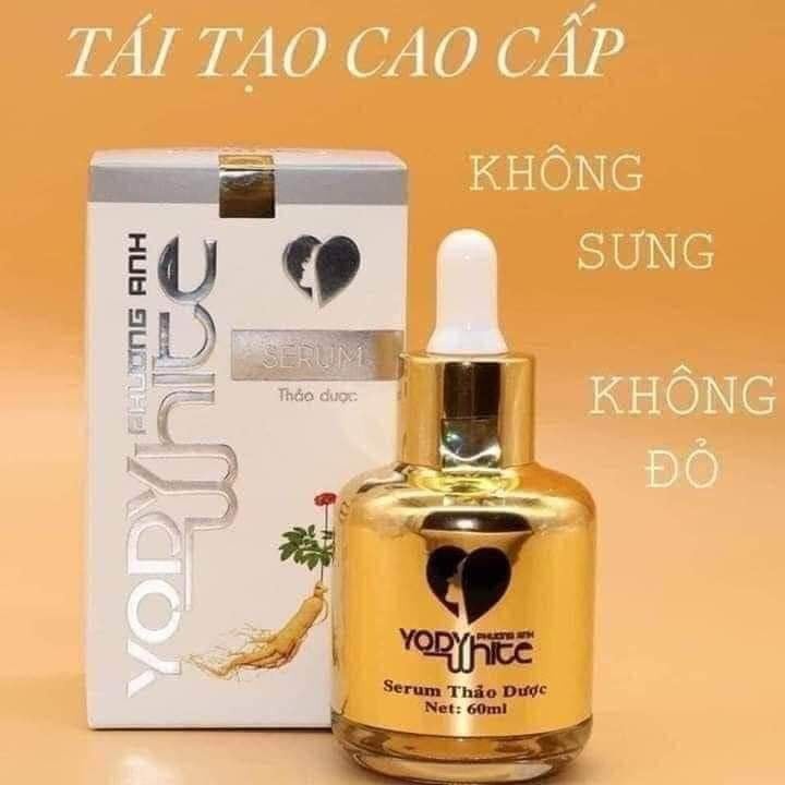 Serum tái tạo cao cấp không sưng Yody White Phương Anh chính hãng cào mã
