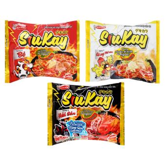 Mì SiuKay Acecook 3vị (Hải Sản ,Bò ,Gà cay Phô Mai) ( NT )