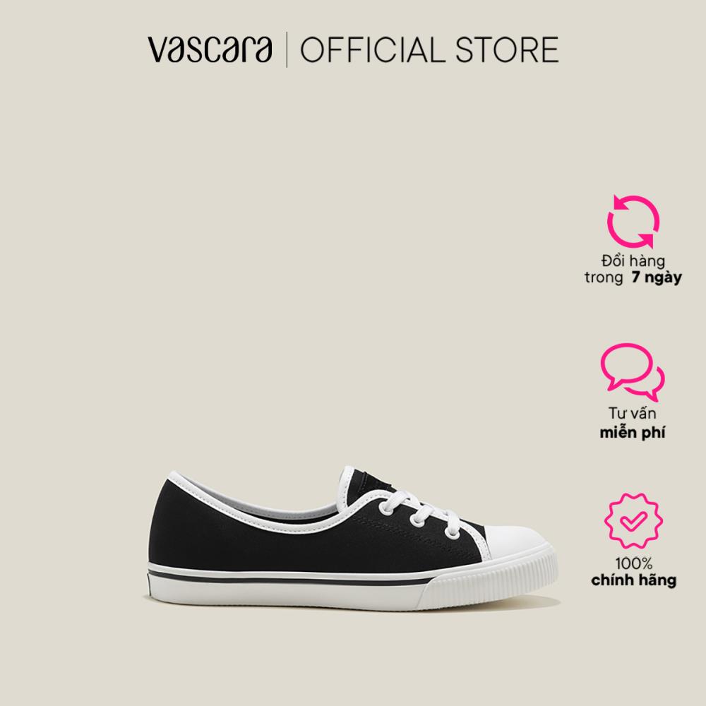 Vascara Giày Sneaker Kiểu Ballet Cột Dây SNK 0062