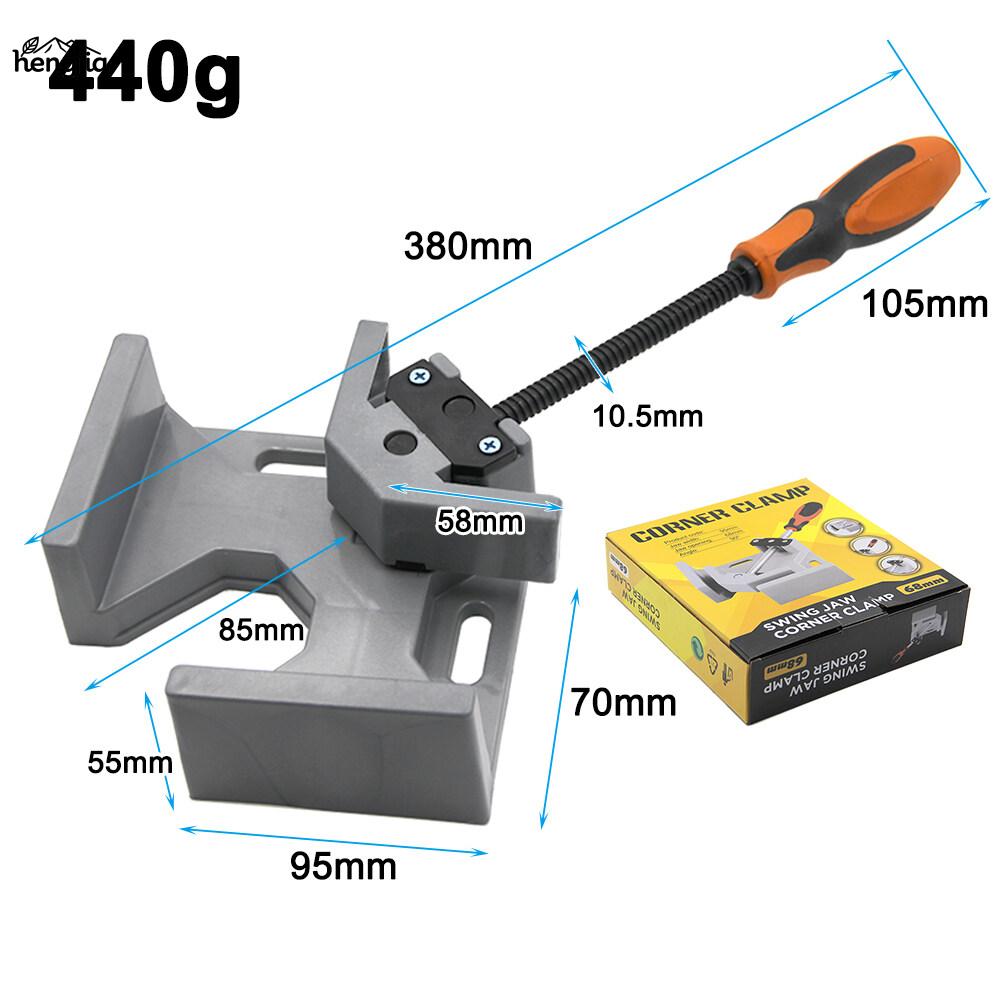 90 องศามุมขวางานไม้คลิปตำแหน่งกระจกอุปกรณ์สีเทามุมขวา Clamps ใช้เชื่อมต่ออย่างรวดเร็วจับเป็นมุม ราคา 275 บาท*ส่งฟรี