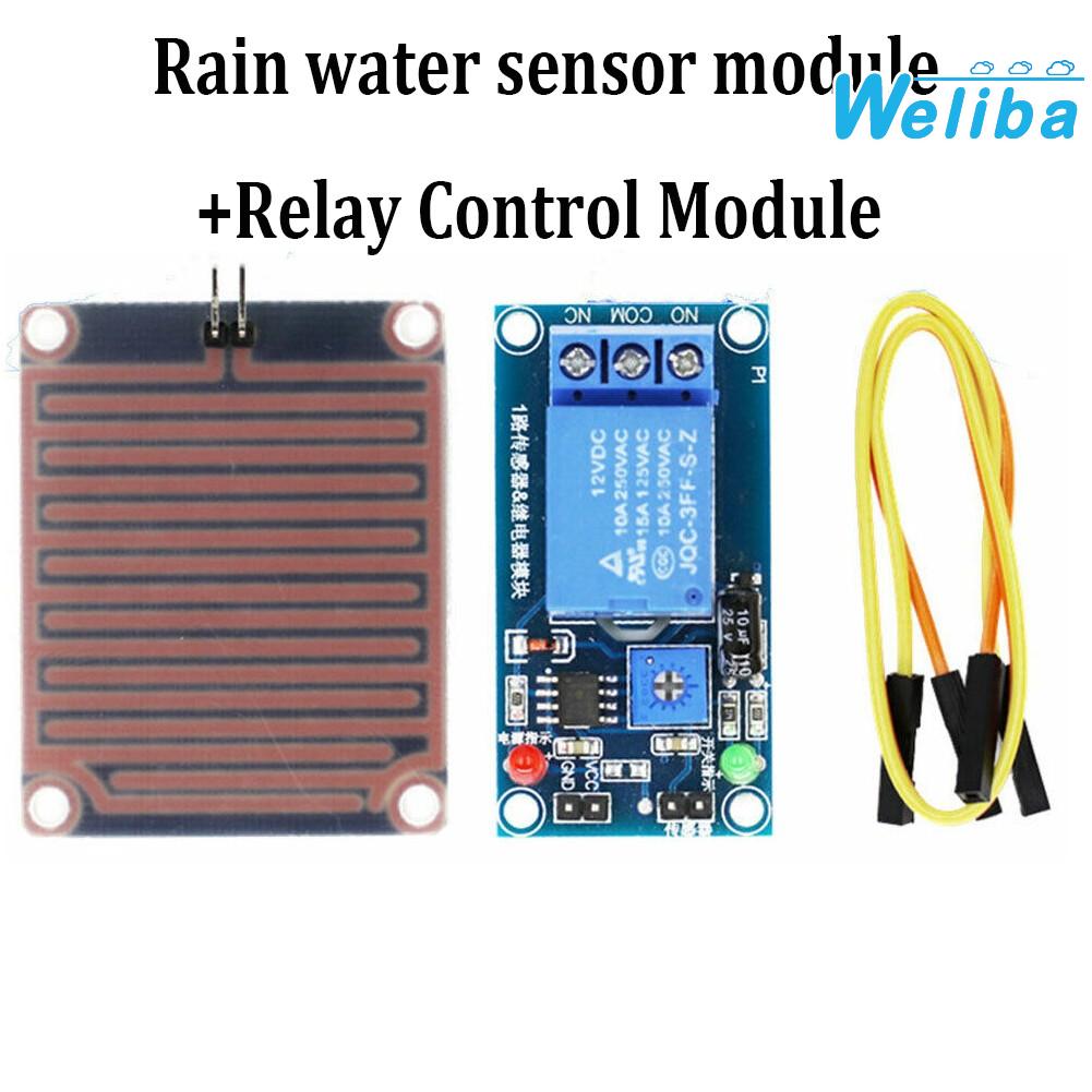 【Weliba】 Advanced Raindrops Water Detection Module for Raspberry Pi 12V Water Detection [New Hot Sale] ราคา 113 บาท*ส่งฟรี