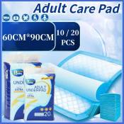 10/20PCS Waterproof Disposable Adult Diaper Pads - Foldable Nappies