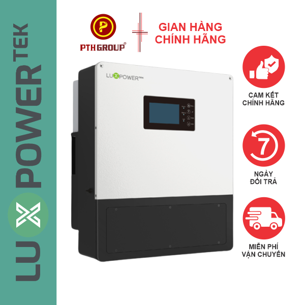 PTH GROUP Biến tần hòa lưới bám tải độc lập Hybrid Luxpower LXP10K 10KW 1 Pha