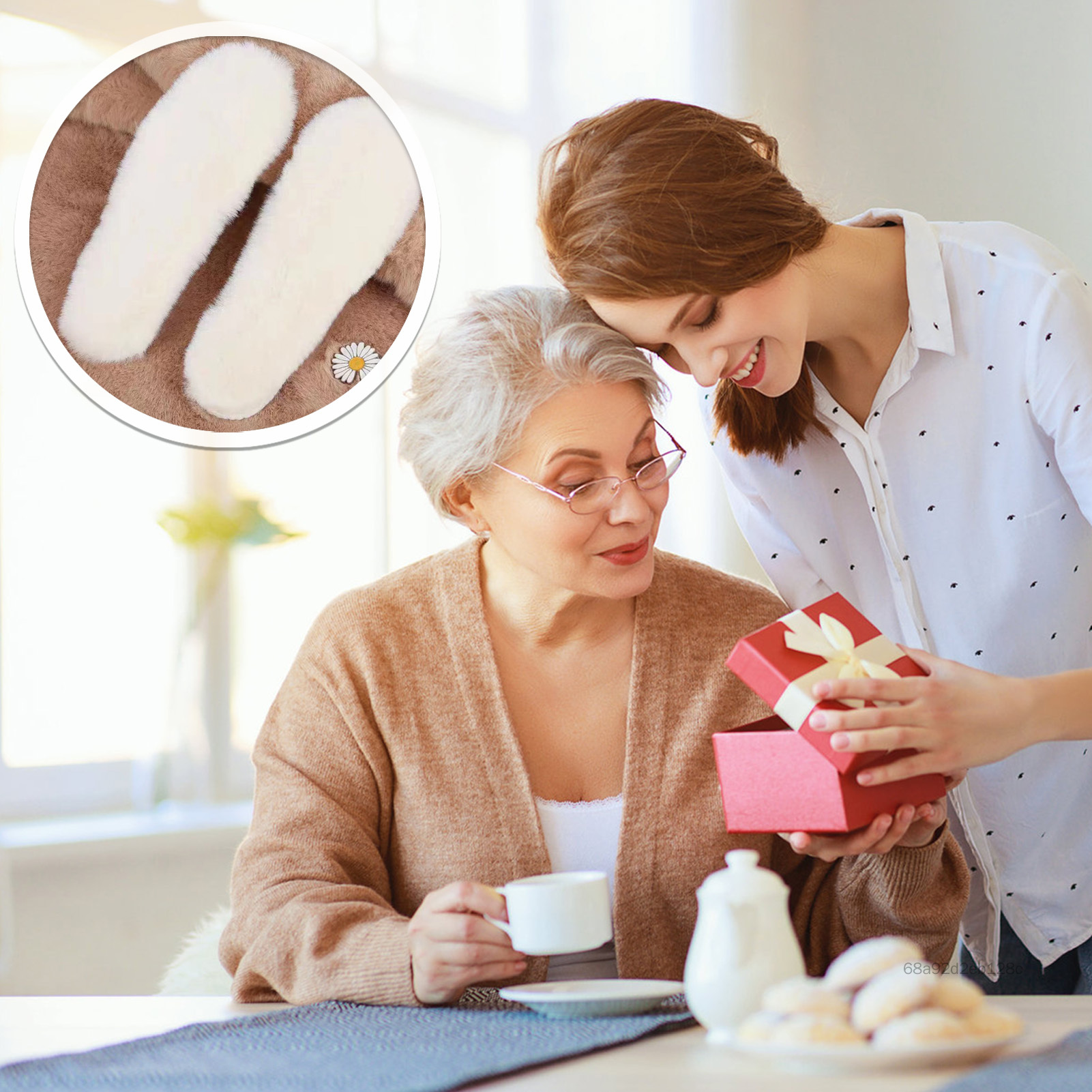 Mùa đông ấm áp trong miếng đệm chân siêu mềm giả áo ấm áo ấm cho giày giày giày thể thao giày thể thao 5LA-yxq-VN - 2