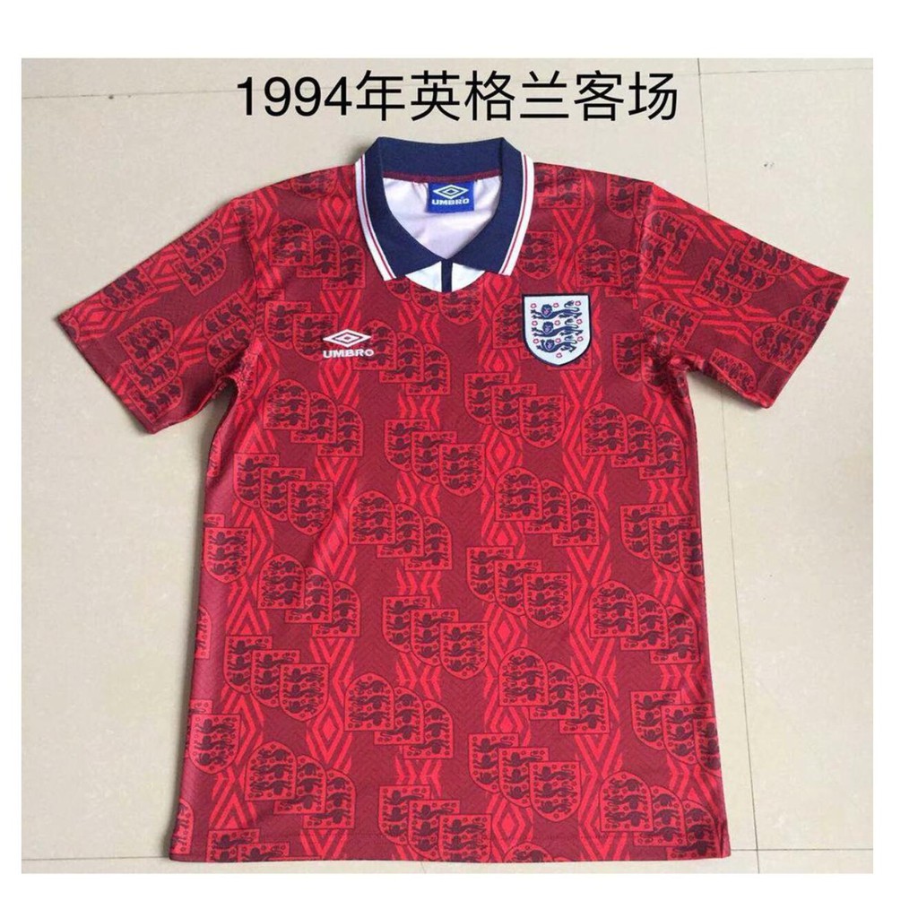 Retro england soccer jersey Clearance