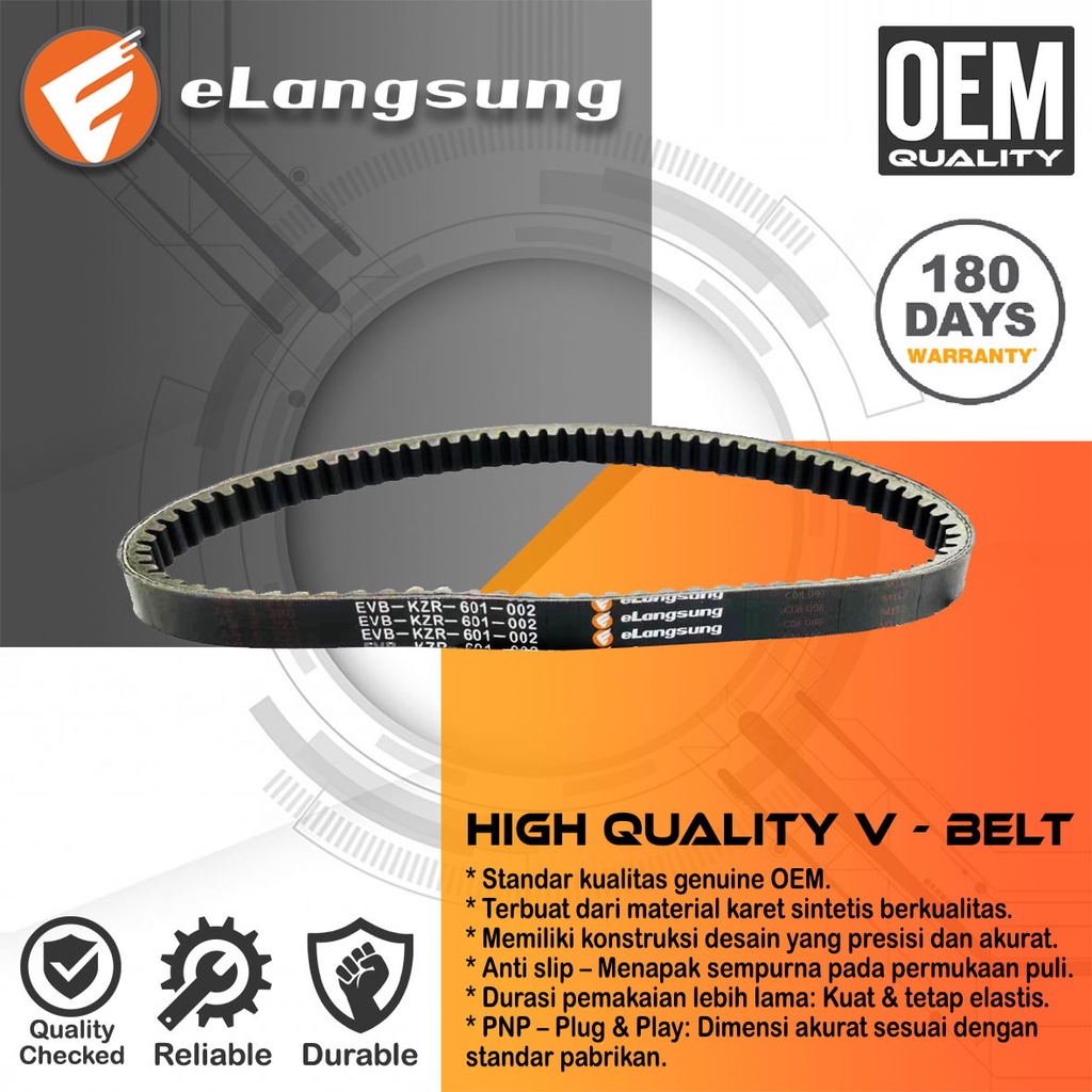 V-belt Vario 125 Fi Bohlam Bergaransi 180 Hari - eLangsung Harga  69,600 Ringgit*Penghantaran Percuma