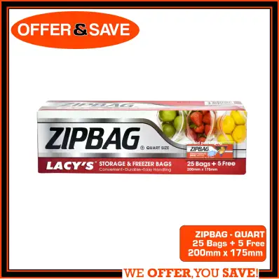 Lacy Zip Bag Zip To Lock Bag Zipper Bag Zip And Lock Bag Food Packaging Bag- Gallon