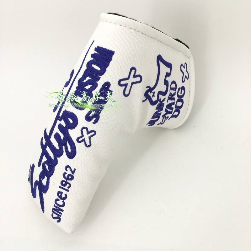 New Golf Putter Cover Cameron Golf Club Cover Bar Head Cover SCOTTY Embroidered Hat Cover