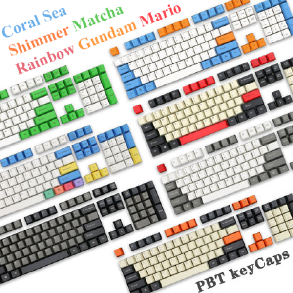 Keycap nhựa PBT cao cấp Profile OEM xuyên LED mix màu hơn 50 mẫu