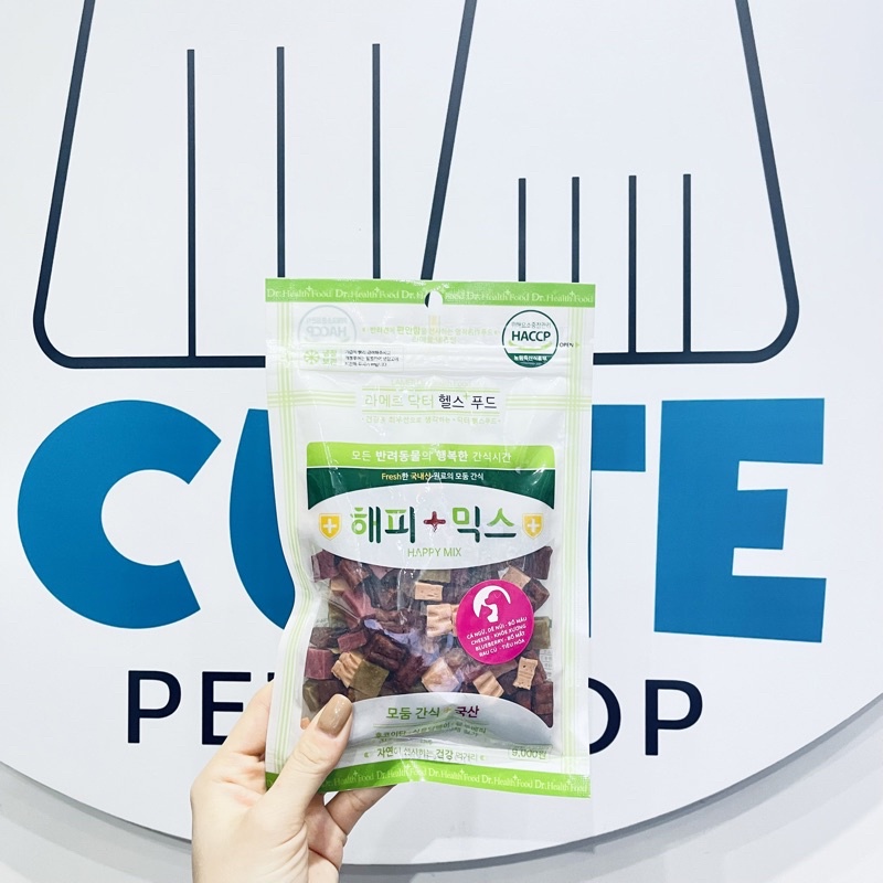 Snack hỗn hợp lamer happy mix cho chó mèo