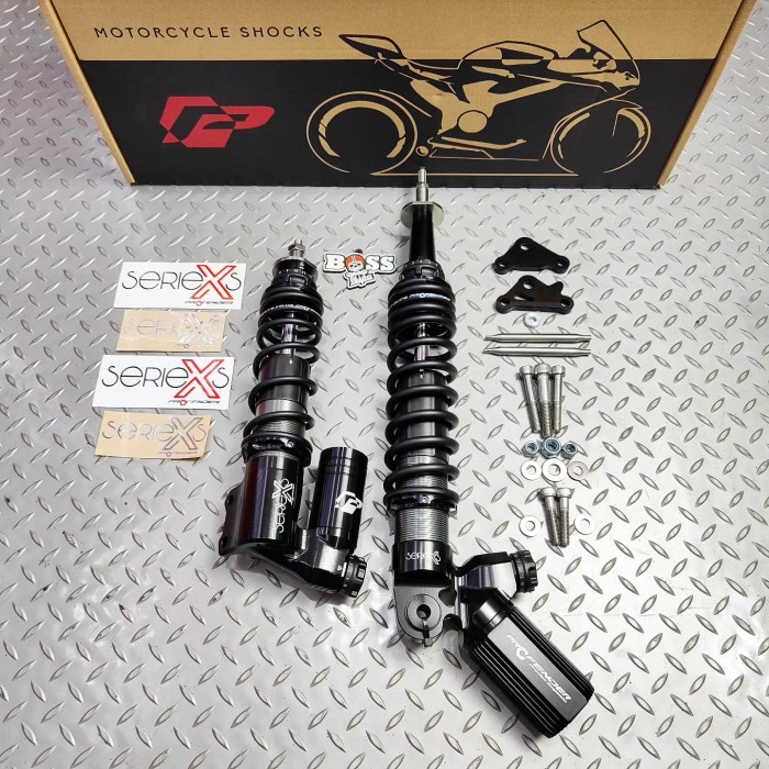 SHOCK TABUNG PROFENDER X-SERIES FRONT & REAR BLACK SPRINT PRIMA - DIVHARA SHOP Harga 9,339,000 rupiah*Gratis Ongkir