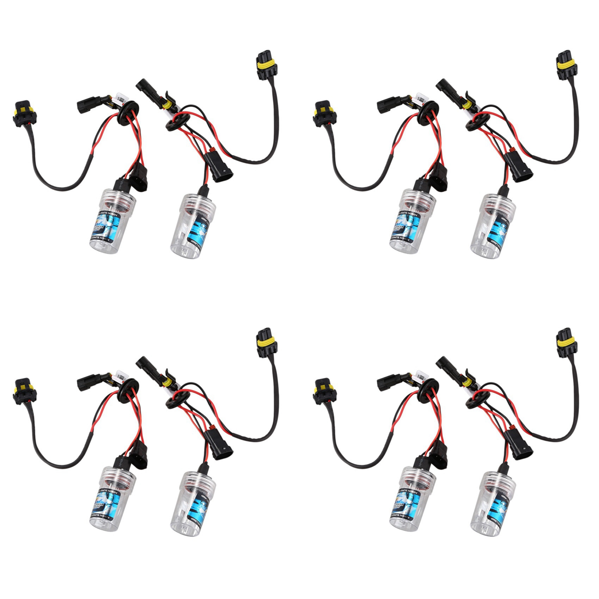 8X 55W H11 Xenon HID Front Light Headlight Car Xenon Lamp Light (6000K)