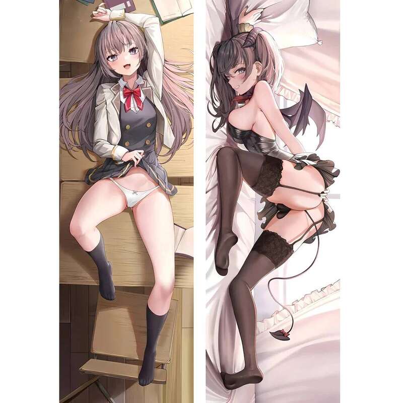 Cartoon Suo Yuki Body Dakimakura Cover Hugging Fullbody Anime Pillowcase Double-Sided Print Pillowca