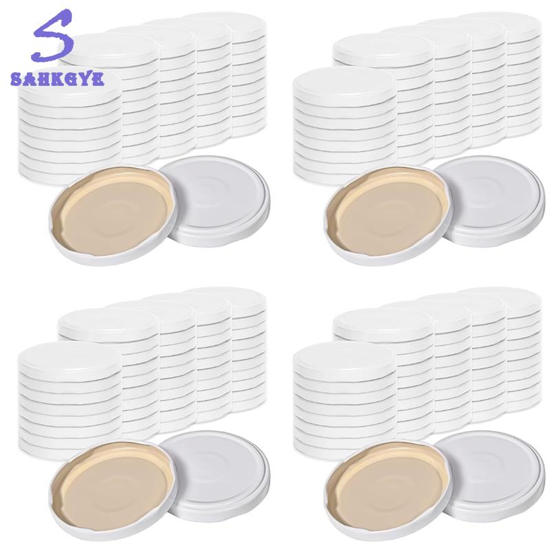 เครื่องครัวและอุปกรณ์บนโต๊ะอาหาร Sahkgye 200Pcs Screw Lids to Type 82-Replacement Lids for Preserving Jars,Twist Off Lid,Preserving Lids for Jam,Preserving ราคา 5,891 บาท*ส่งฟรี