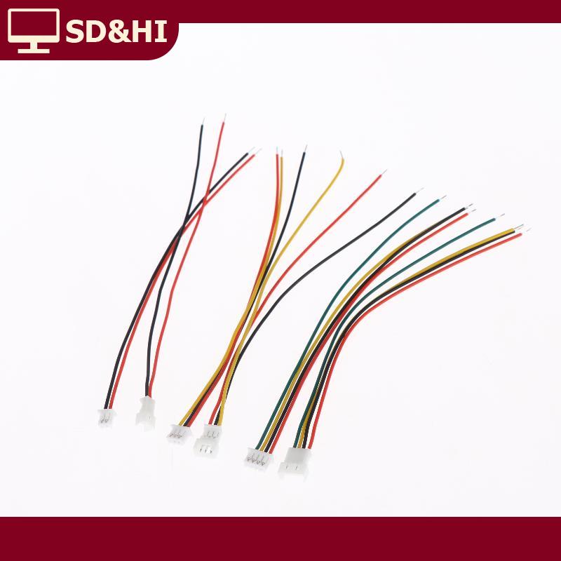 SD&HI 10pcs 1.25mm mini Micro JST kết nối cáp 2 3 4 5 6 pin nam nữ cắm lý tưởng cho bảng mạch hệ thống dây điện Giá 21,913 Đồng*Miễn phí vận chuyển