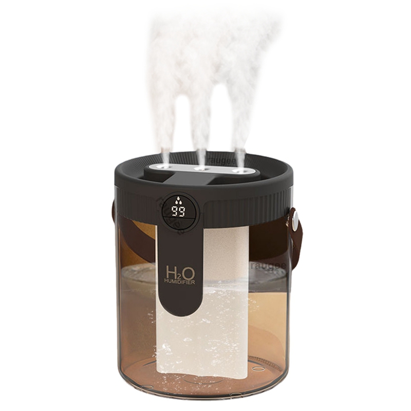 Home Humidifier 1.5L Air Humidifier Large Capacity Silent Mist Maker 1800mAh Battery USB Rechargeable