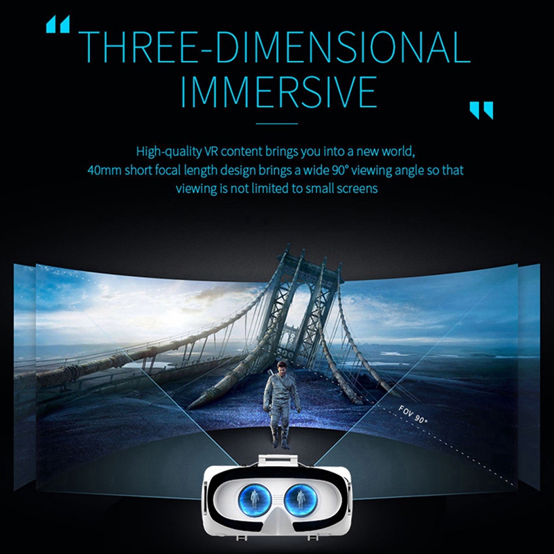 (GCFK) 5X VR Virtual Reality 3D Glasses Box Stereo VR for Cardboard Headset Helmet for IOS Android(G06 ) ราคา  1,268 บาท*ส่งฟรี