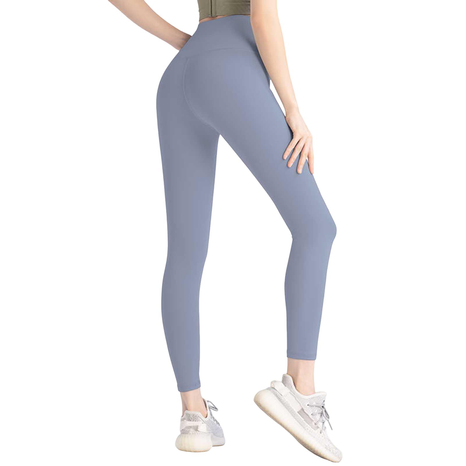 UHH Yoga Leggings Women Yoga Pants Women’s High Waist Yoga Pants – Tummy Control Butt-lifting Skinny Compression Sweatpants for Gym Yoga Dance Jogging – Elastic Comfortable Sports Leggings - 1
