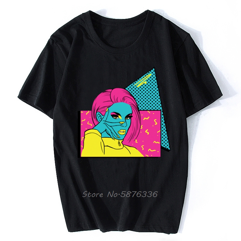 Drag Race T Shirt Katya Zamo T-Shirt Mens Fashion Tee Shirt Cotton Plus sizeShort-Sleeve Cute Print Tshirt