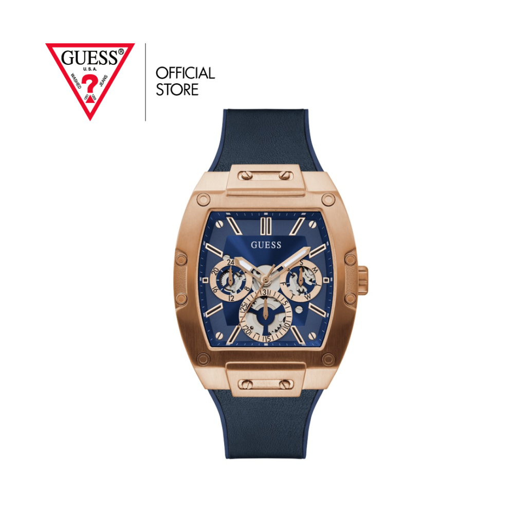 GUESS นาฬิกาข้อมือผู้ชาย รุ่น GW0202G4 สีน้ำเงิน นาฬิกา นาฬิกาข้อมือ นาฬิกาผู้ชาย ราคา 8,400 บาท*ส่งฟรี