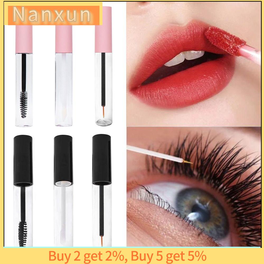 NWSJ Có thể đổ đầy lại Ống Mascara rỗng 10ml Tự làm Ống kẻ mắt và son bóng Ống lông mi Bình Định lượng Chai Son dưỡng môi