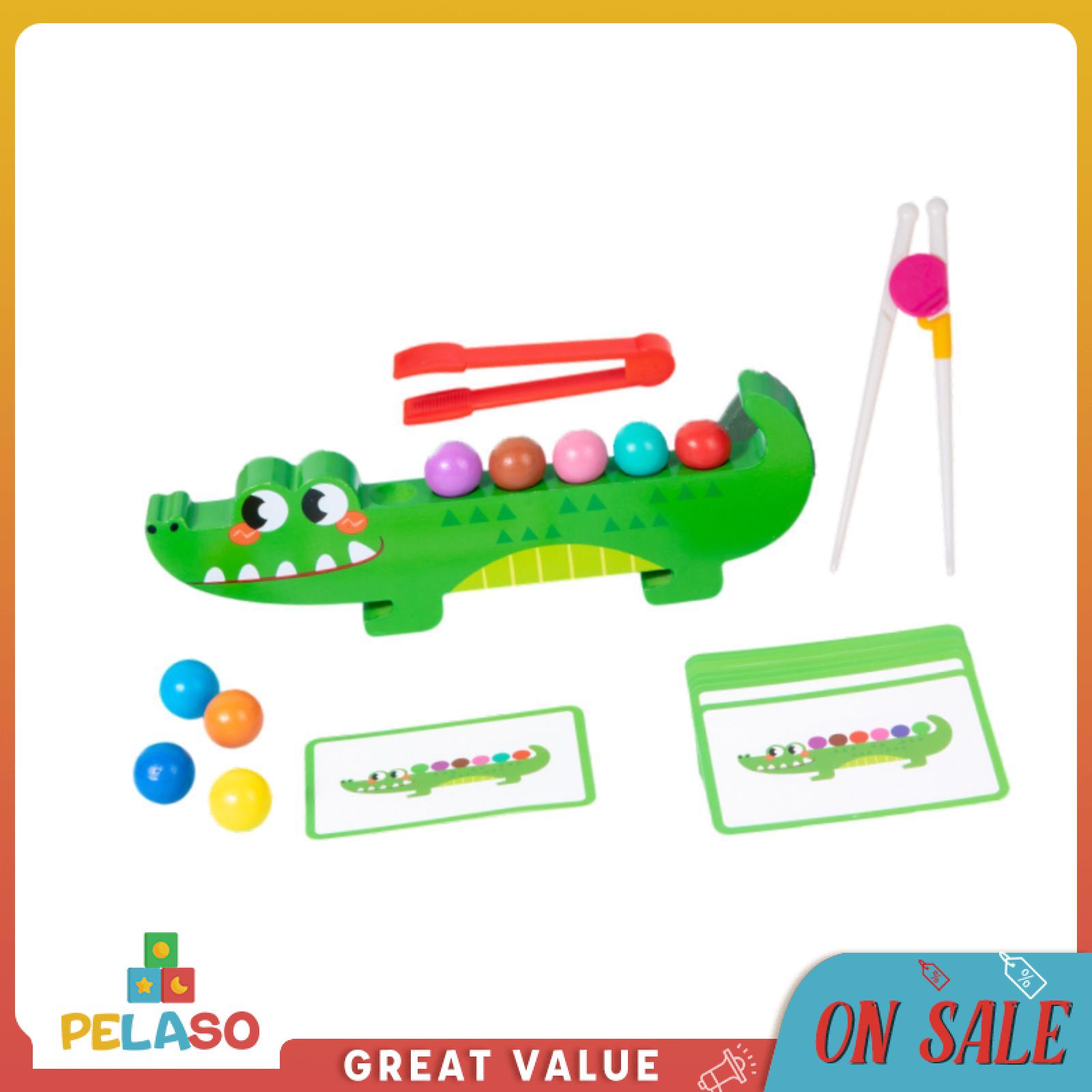 Pelaso Clip hạt phù hợp với trò chơi nhẹ món quà Porable màu xanh lá cây