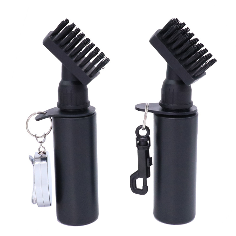 [About golf] Foreign Trade Hot Selling Golf Cleaning Brush Automatic Water Outlet Portable Cleaning Brush Club Cleaning Tool