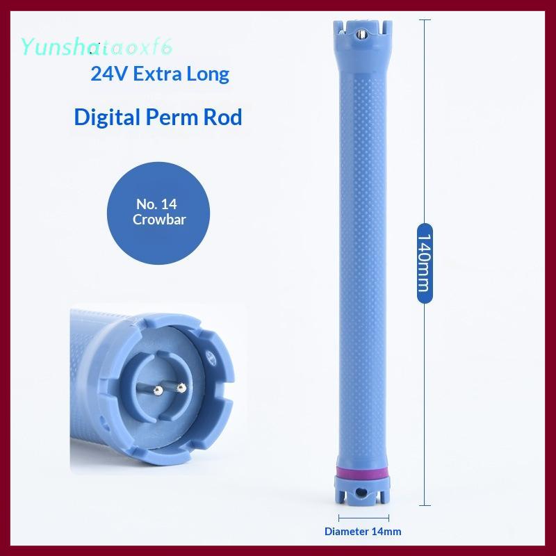 yunshataoxf 140Mm 24V Kỹ Thuật Số Tóc Hot Perm Que Điện Nước Nóng Dụng Cụ uốn Thanh Con Lăn Tóc Sóng Salon Cắt Tóc Curling Xoắn Ốc Công Cụ Tạo Kiểu - 9