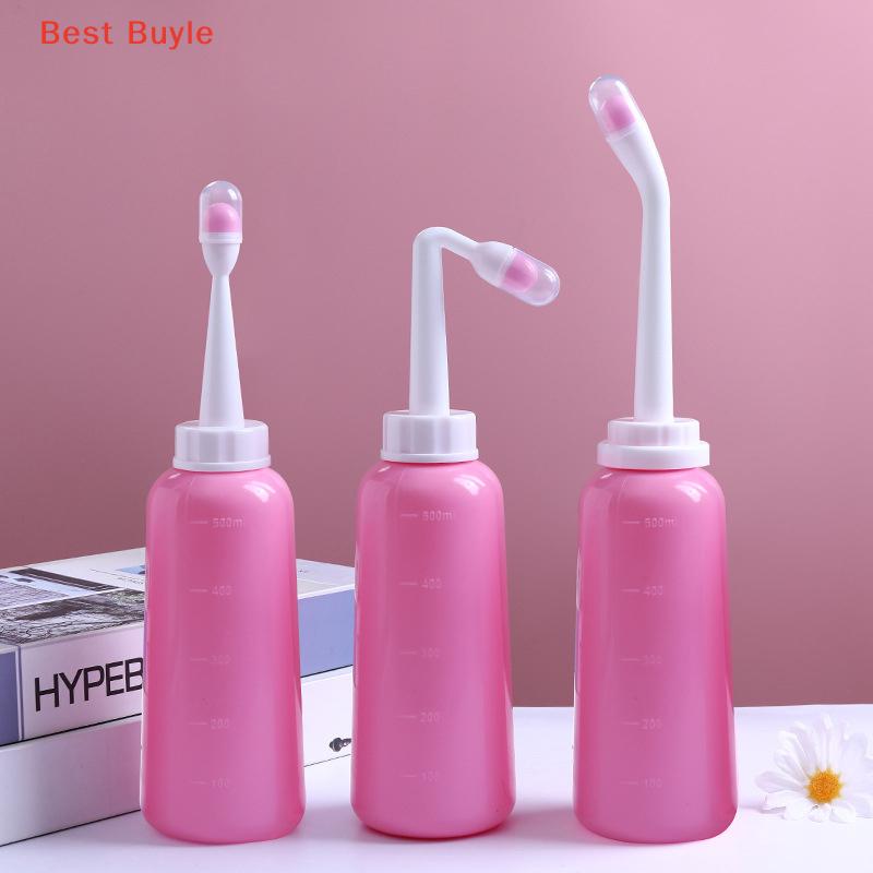 💖Best Buyle 500ml xách tay Bidet phun cầm tay du lịch Bidet cho phụ nữ mang thai bé làm sạch nước máy giặt chai bé showers mẹ chai