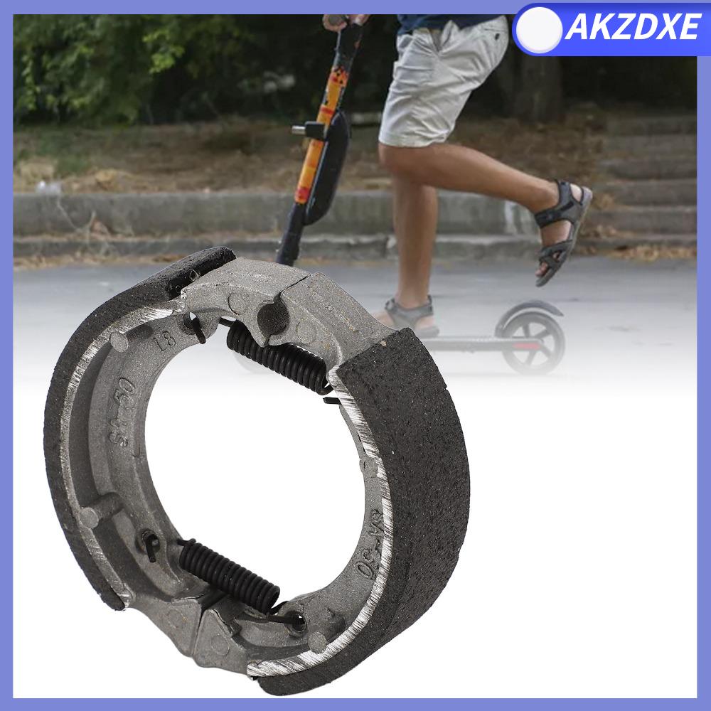 AKZDXE Đen Má phanh xe tay ga điện  loại Dừng điện Má phanh tang trống Bền bỉ Má phanh Cho MAX G30 Xe tay ga điện