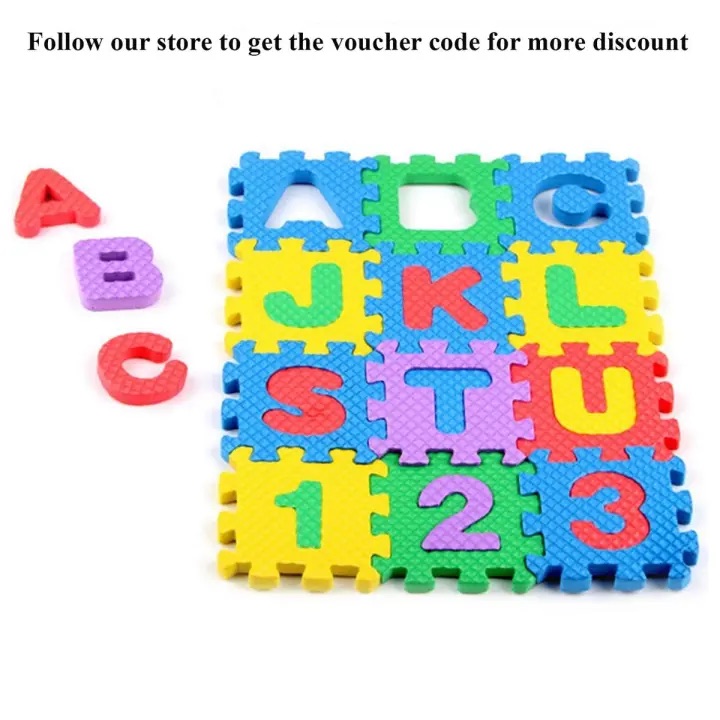 Educational Foam ABC Mat Early development Mat For Kids - W10900