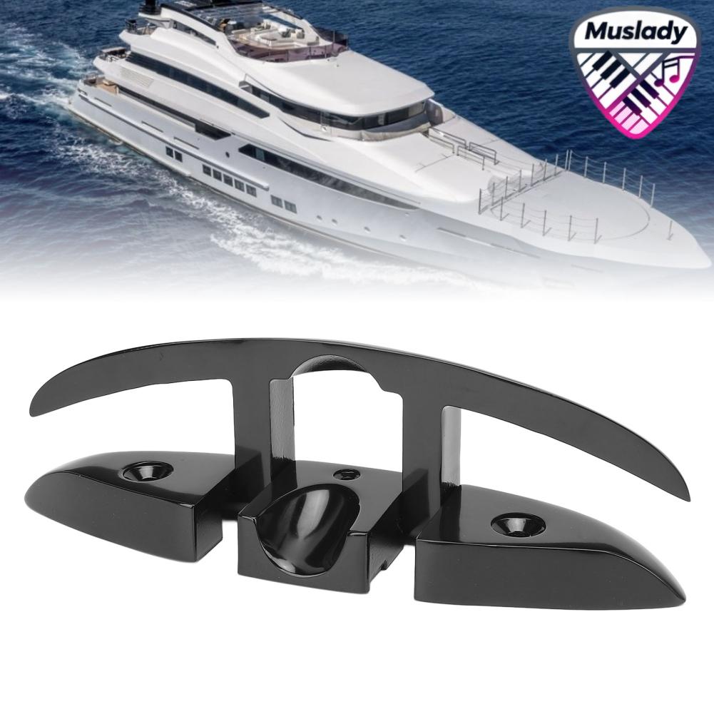 MUSLADY พับ Marine Deck เชือก Cleat อเนกประสงค์ 316 สแตนเลสขัดเงาสูง Flip Up Dock Mooring Cleat Secure Fixation 8.5in สำหรับ Freighter ราคา 2,081 บาท*ส่งฟรี